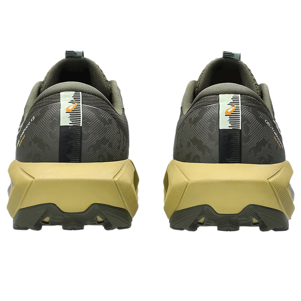 ASICS GEL TRABUCO 13 Абразивоустойчивые низкие беговые кроссовки мужские черные - черный, цвет Black — фото 4