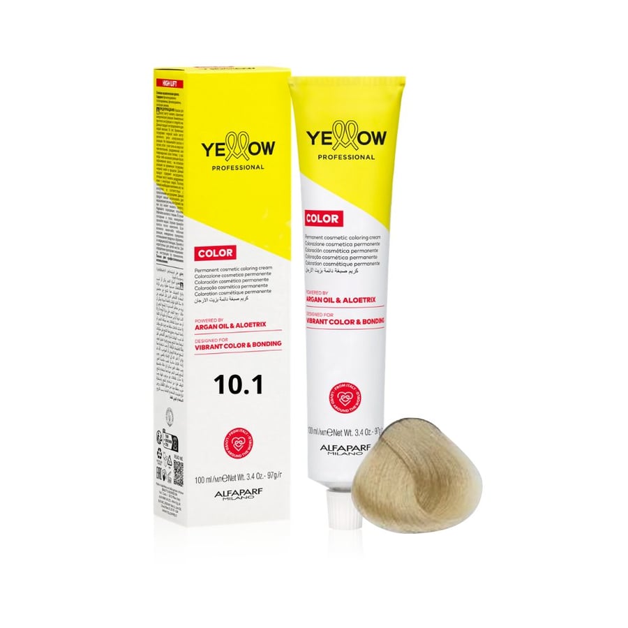 

ALFAPARF YELLOW Краска для волос 10.1 - Самый светлый пепельный блондин - 100 мл - НОВИНКА
