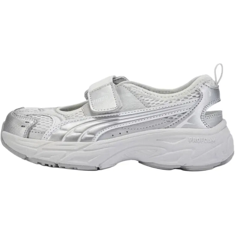 Сандалии Memoria Rebound Support Low top Silver Gray Kids' PUMA