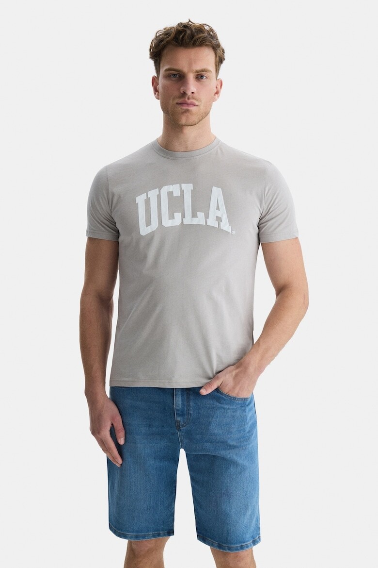 

Футболка Culver с круглым вырезом и логотипом Ucla, серый