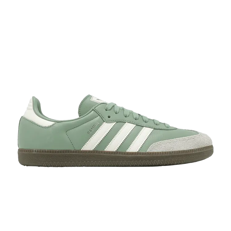 

Кроссовки adidas Samba OG 'Silver Green Gum', зеленый