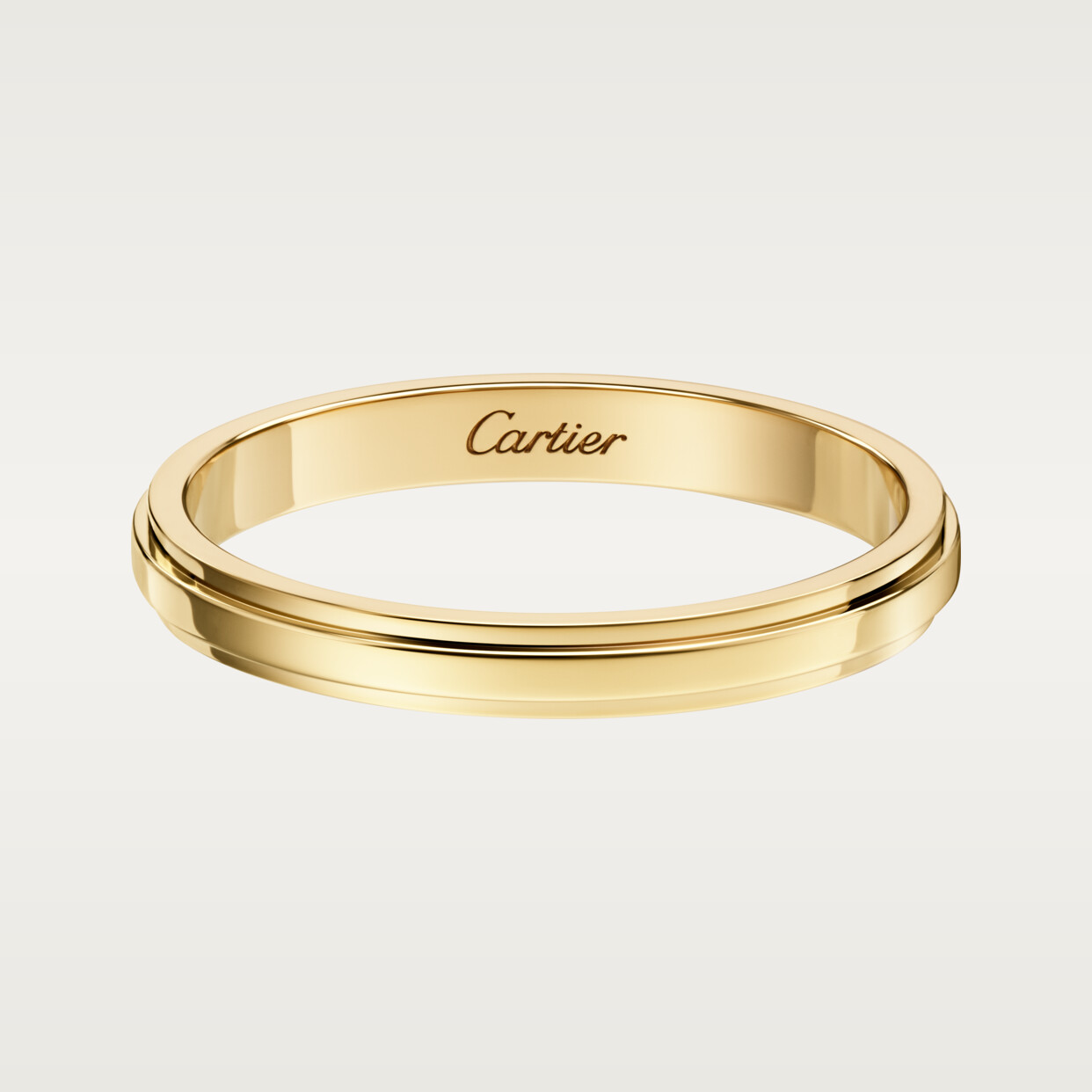 

Обручальное кольцо Cartier Alliance Cartier d'Amour, ширина 2,5 мм, желтое золото