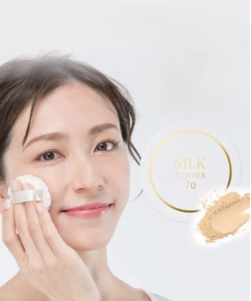 Пудра шелковая SILK POWDER пиксельная розовая 9 г — фото 3