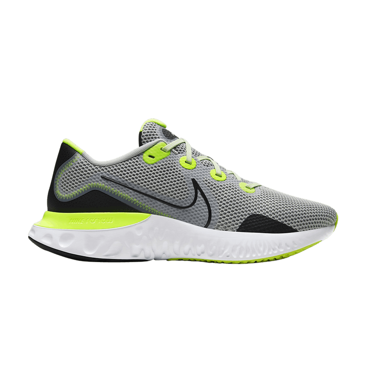 

Кроссовки Nike Renew Run 4E Wide 'Grey Fog Volt', серый