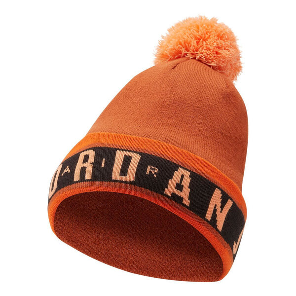 

Бейсболка cuffed pom beanie 'orange' Air Jordan, оранжевый