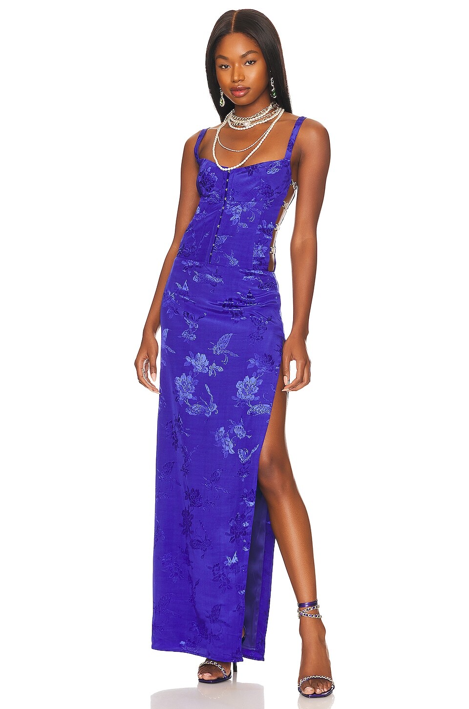 

Платье Lovers and Friends Lovers + Friends Bellevue Gown, фиолетовый