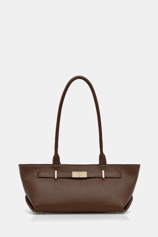 

Кожаная сумка Answear.LAB, коричневый