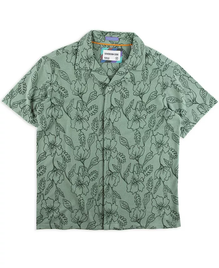 

Рубашка на пуговицах для мальчиков Little and Big Boys Sovereign Code