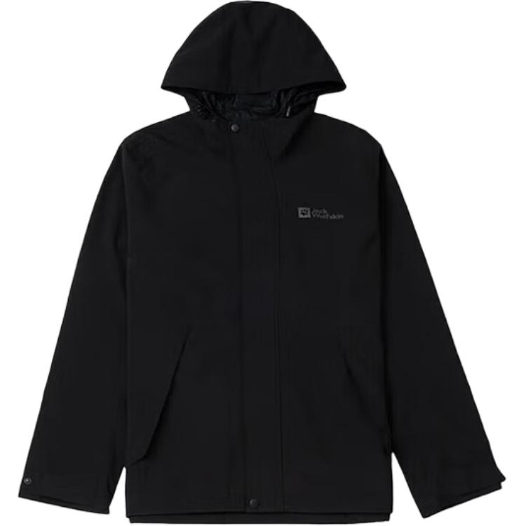 

JACK WOLFSKIN Мужская ветровка, Black/6502