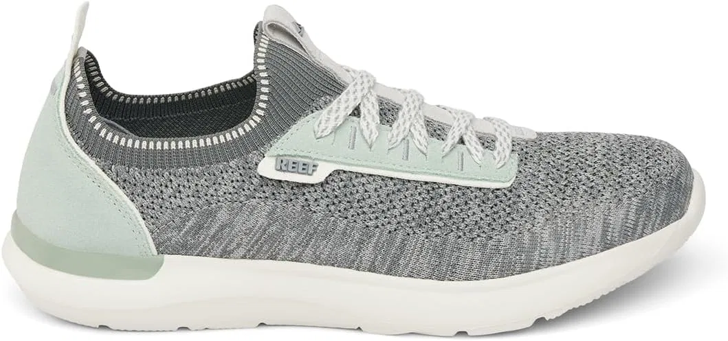 Мужские легкие дышащие сандалии Reef Swellsole Valle с стелькой из пеноматериала с эффектом памяти, Grey Sage — фото 3