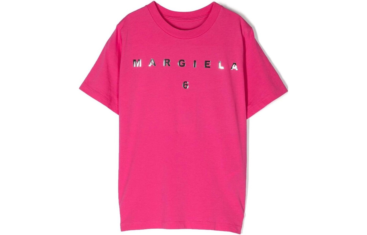

Детская футболка Mm6 Maison Margiela, розовый