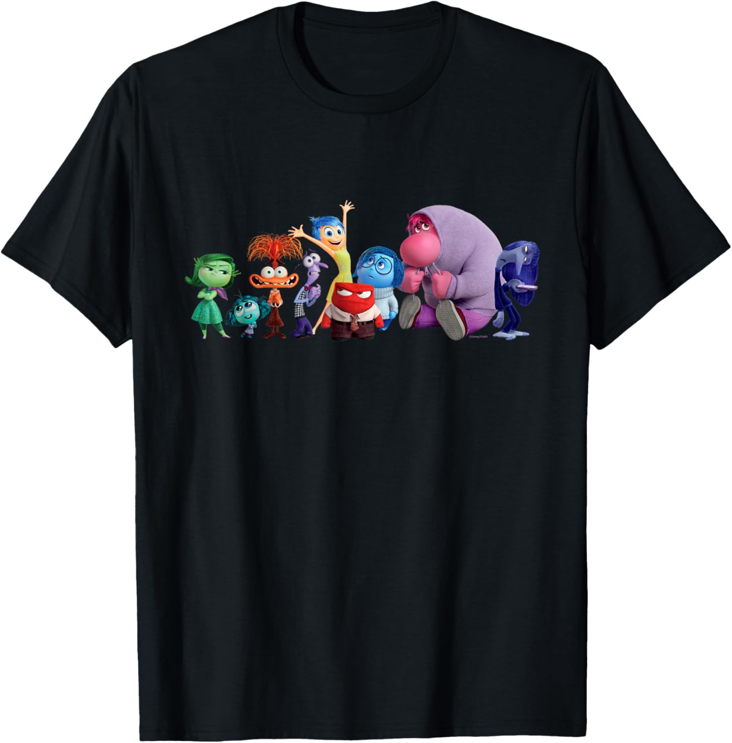 

Футболка Все вместе из мультфильма Головоломка 2 от Disney и Pixar, черная Disney Pixar