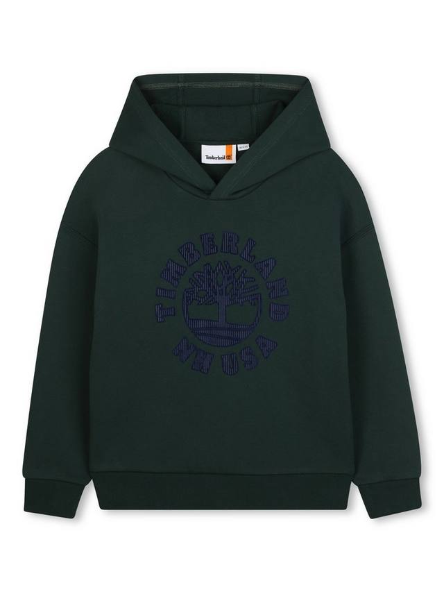 

Детская толстовка с капюшоном Timberland, Dark Green