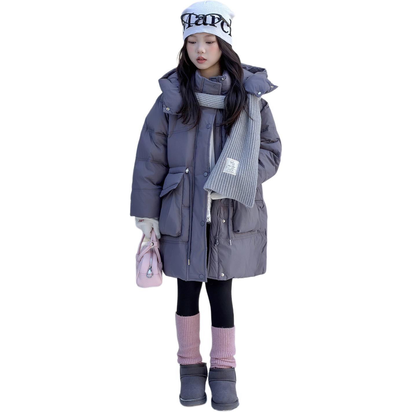 

Пуховая куртка для детей, осень-зима Disney, серый