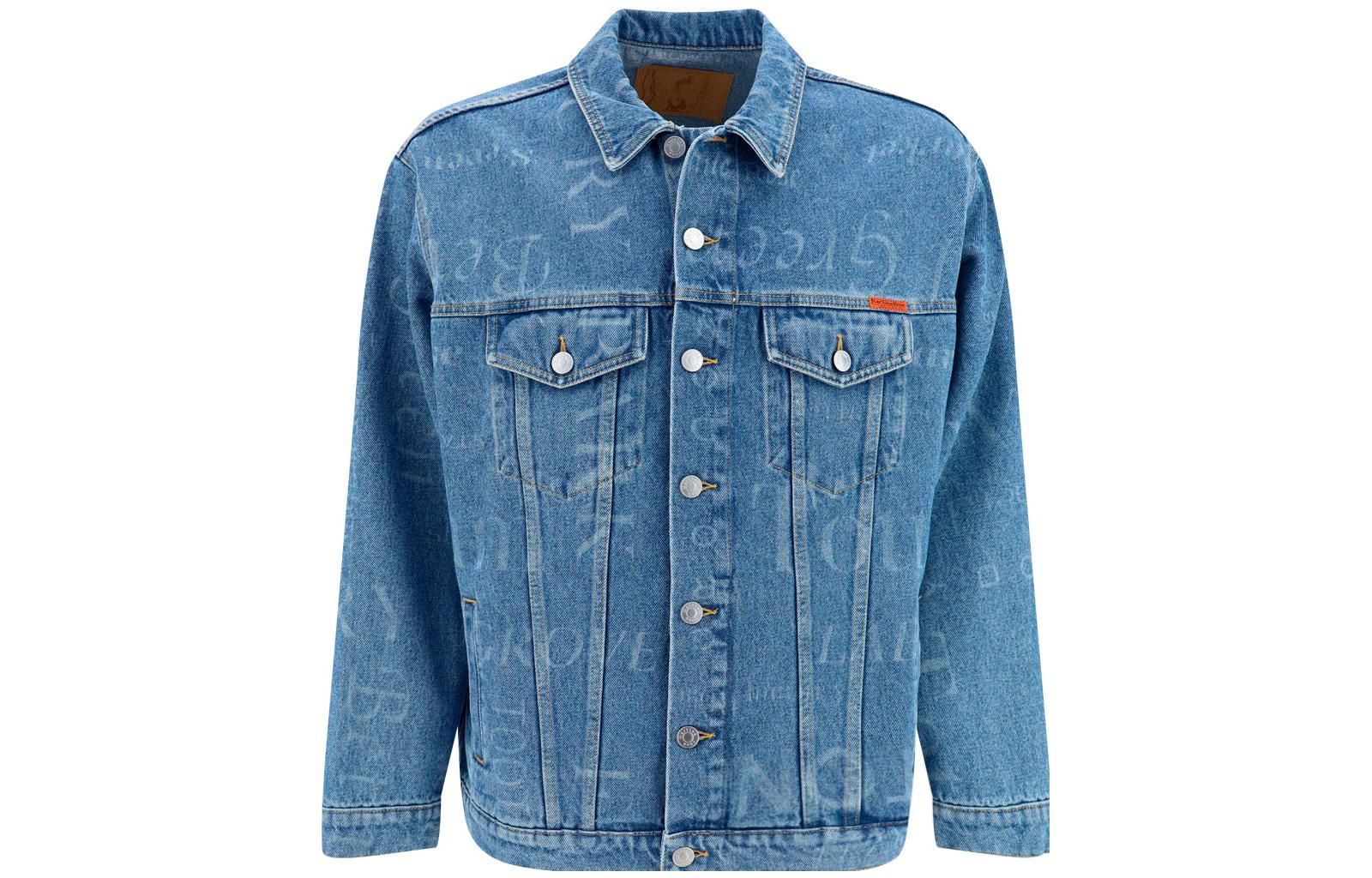 

Martine Rose Оверсайз джинсовая куртка, Blue