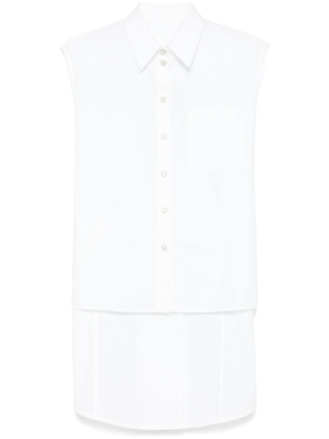 

Футболка без рукавов Apex Tail Helmut Lang, белый