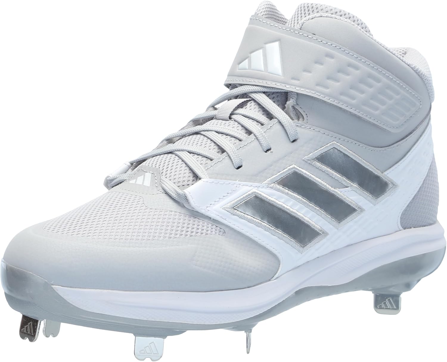 Мужские кроссовки Adidas Icon 8 Mid, белый/серый/светло-серый