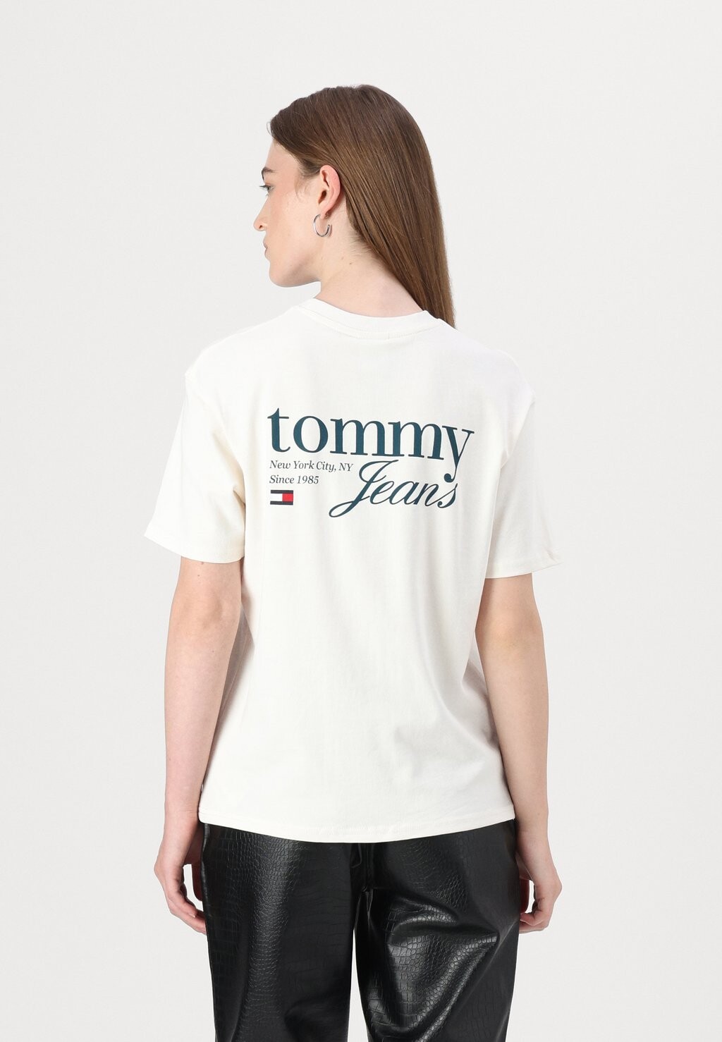 

Футболка с принтом TEE Tommy Jeans, белый