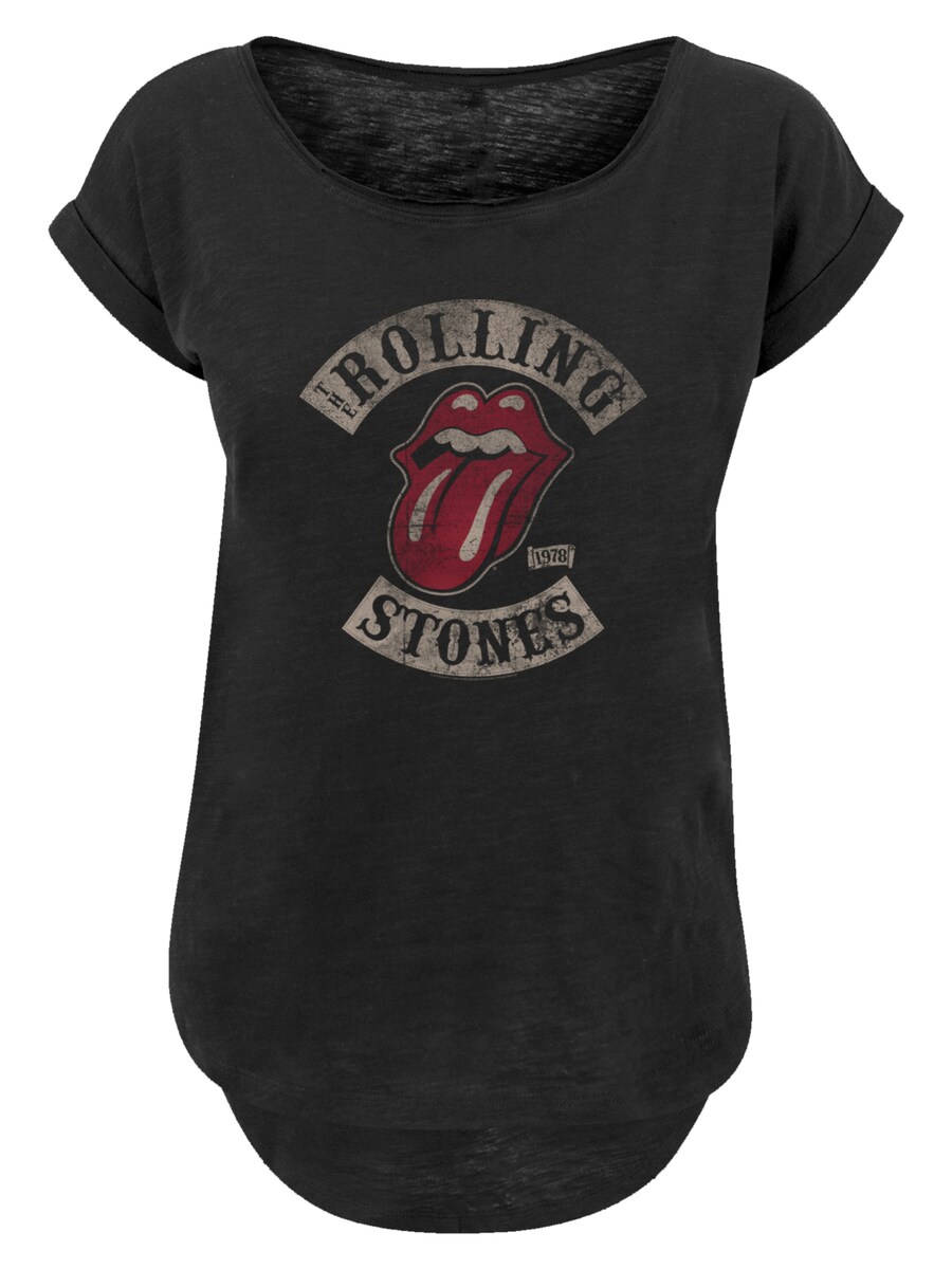 

Рубашка F4NT4STIC The Rolling Stones Tour78, черный