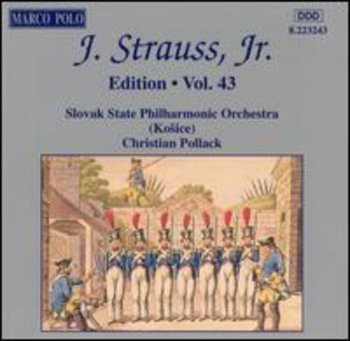 

CD диск Strauss, J. Jr / Pollack / Slovak State Phil Orch: Vol. 43