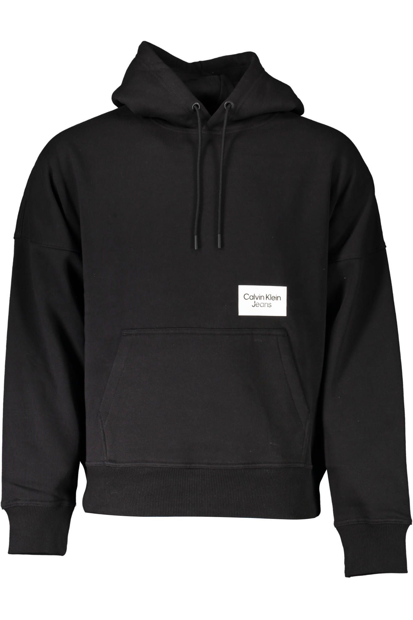 

Черная хлопковая мужская толстовка Calvin Klein