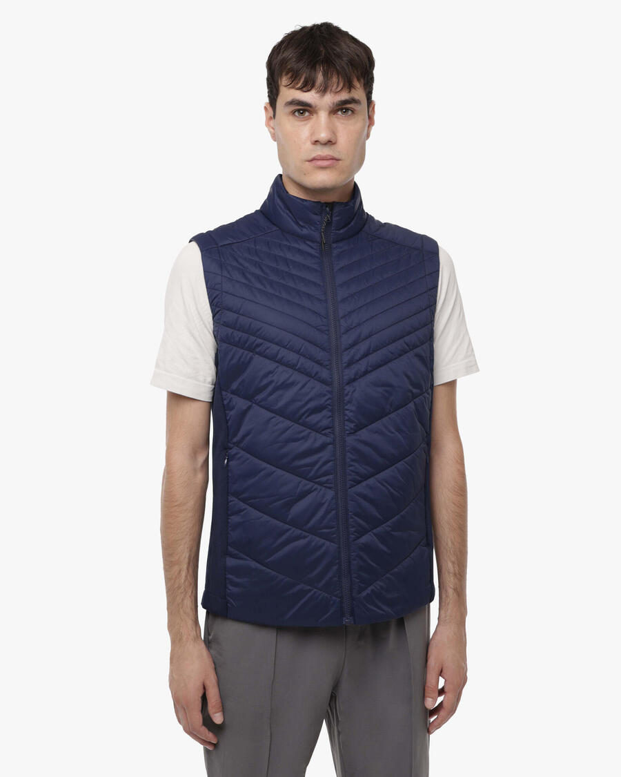 

JAKED Темно-синяя синтетическая фитнес-куртка для мужчин