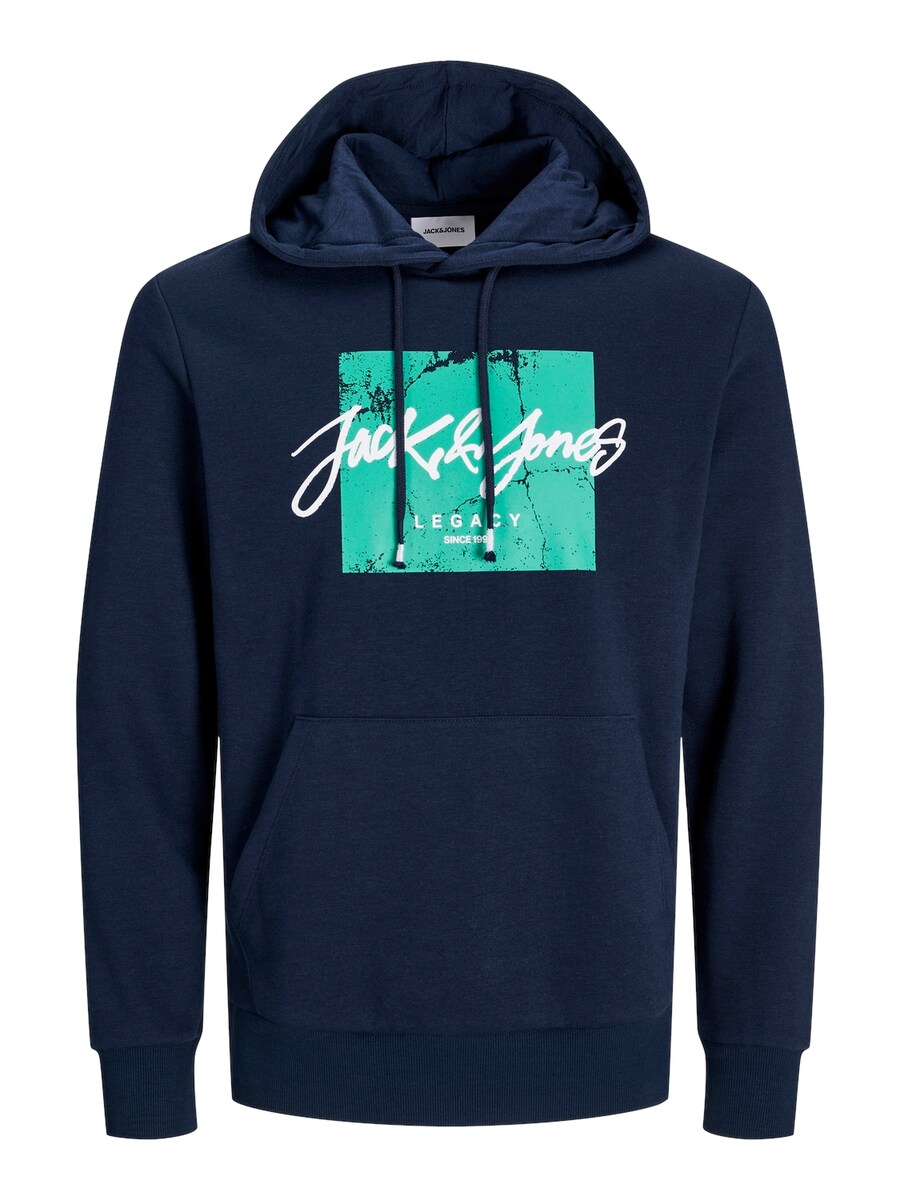 

Толстовка JACK & JONES JJTiley, цвет Navy/Turquoise