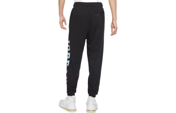 Спортивные штаны Air Jordan Multi-Color Elastic Sports Pants Men's Black, мультиколор — фото 4