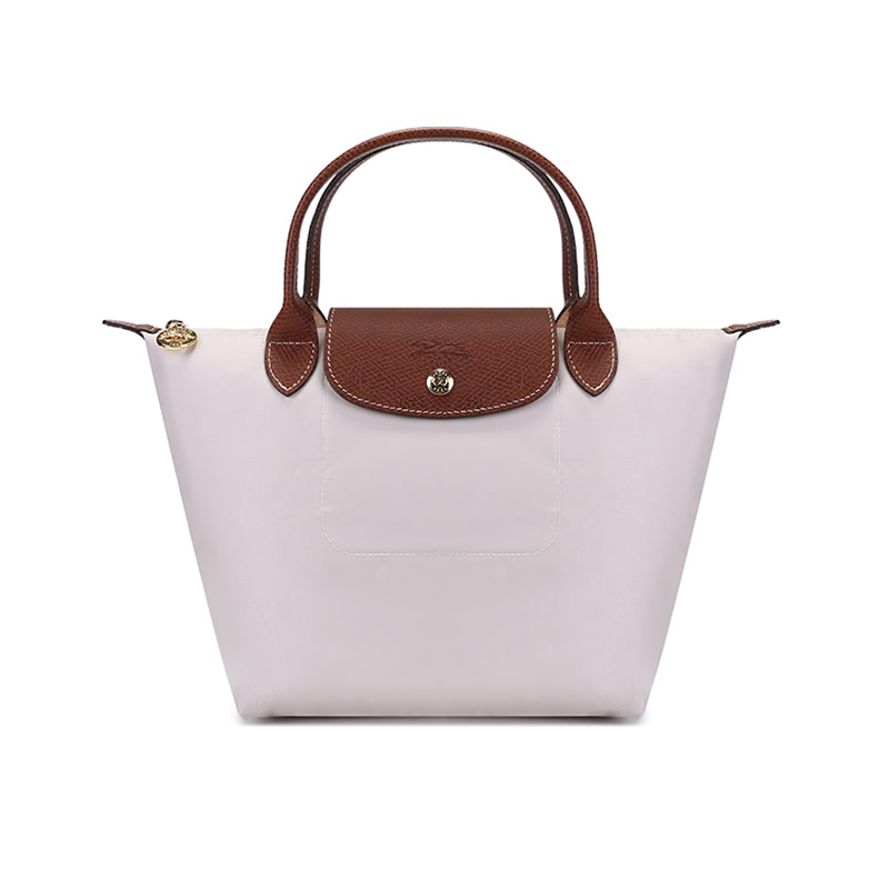 

LONGCHAMP Сумка Le Pliage Canvas с кожаной деталью в форме пельменя