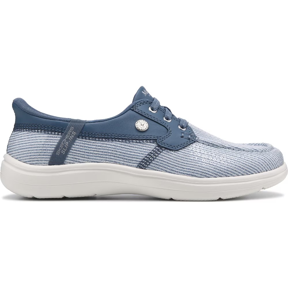 Slip-Ins martha stewart on-the-go лодочные туфли Skechers, navy — фото 2