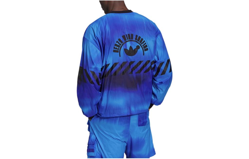 Adidas Originals Мужская синяя толстовка — фото 2