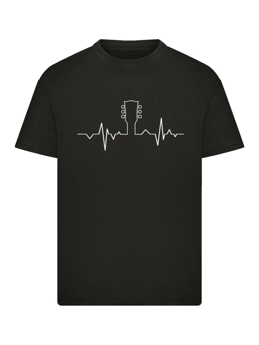 

Рубашка F4NT4STIC Gitarre Heartbeat, черный