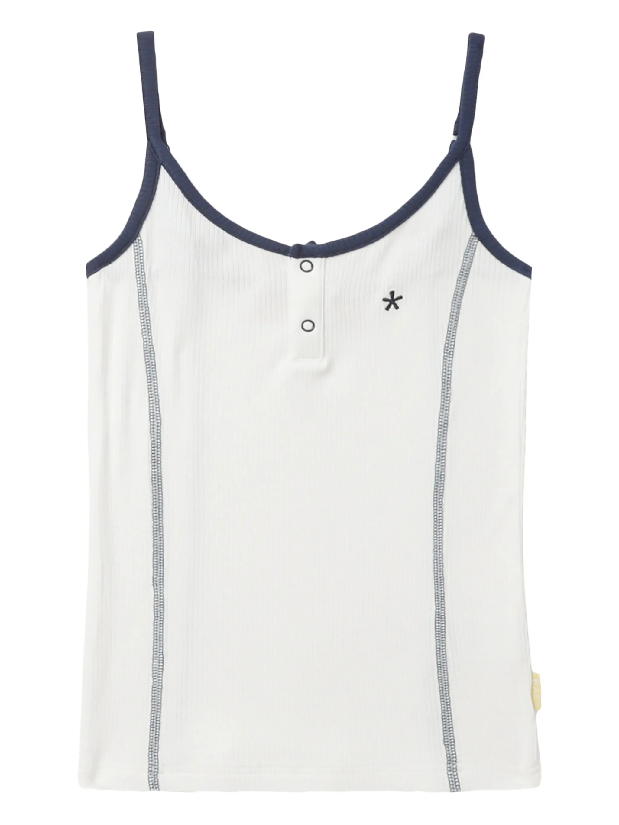 

Топ в рубчик на пуговицах Bapy By A Bathing Ape, белый