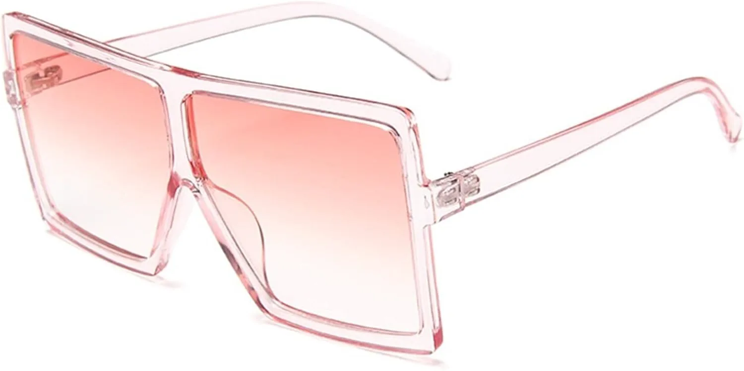 

Модные солнцезащитные очки в крупной оправе для мужчин и женщин, в стиле ретро, ​​квадратные, для отдыха и пляжа (Цвет: H, Размер: Средний) MTZJH, One Color