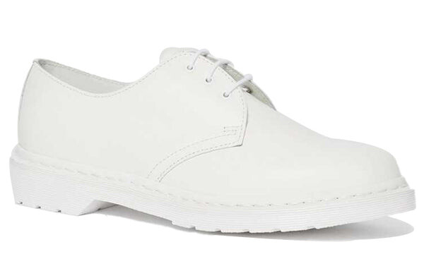 Тапочки 1461 mono smooth leather oxford shoes 'white' Dr. Martens, белый — фото 2