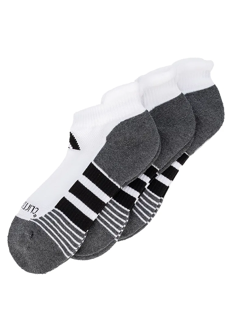 Носки спортивные, 3 пары, Climacool Cushioned, Performance Adidas, белый/черный