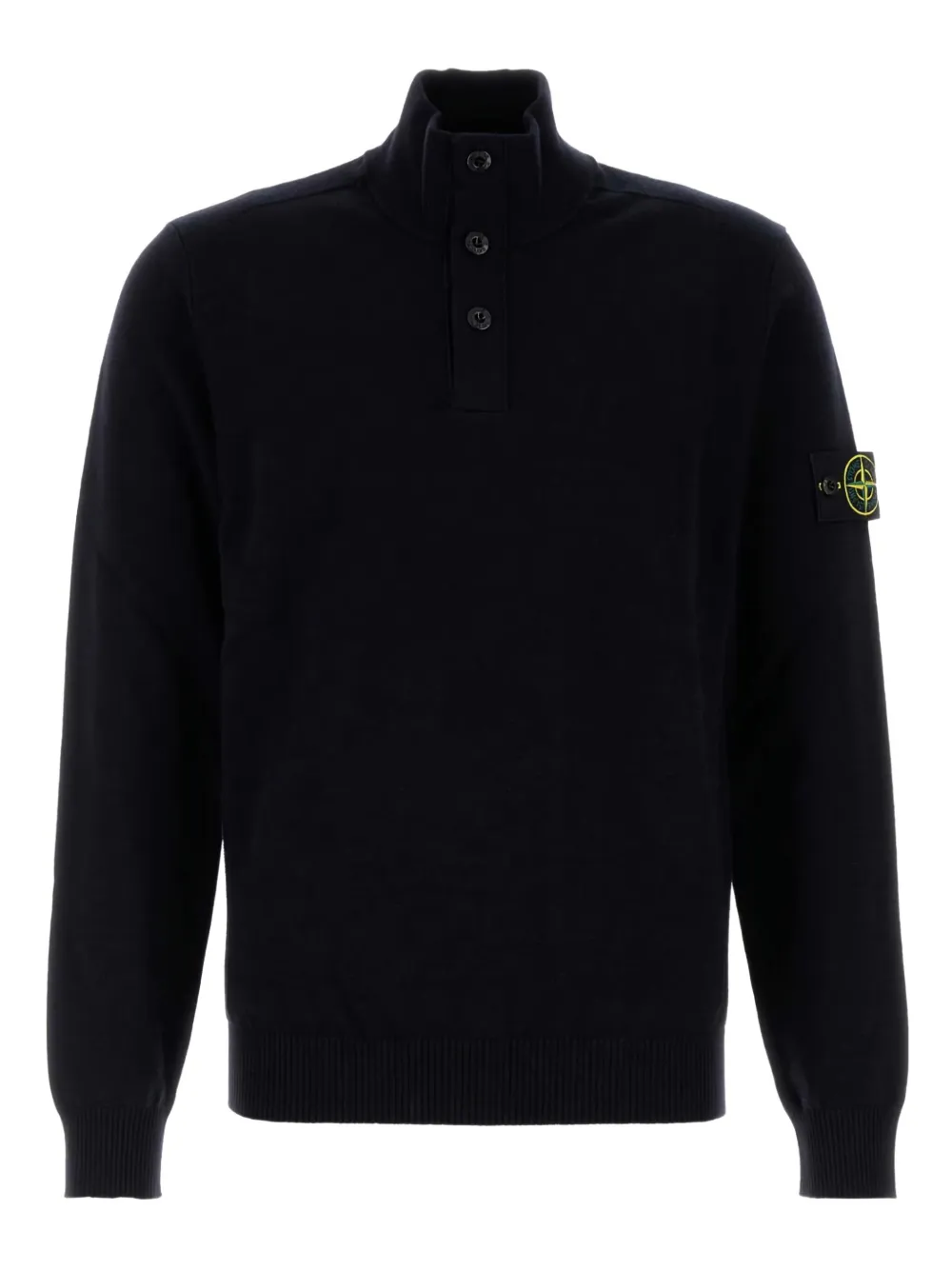 

Свитер с высоким воротником Stone Island, синий
