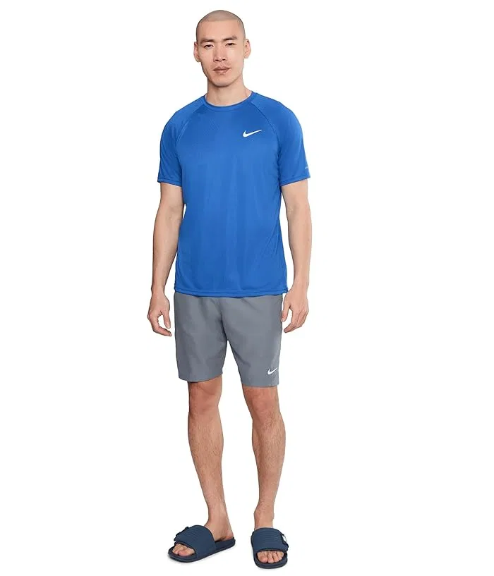 Плавательная футболка Nike Swim Essential Short Sleeve Hydroguard, Game Royal — фото 2
