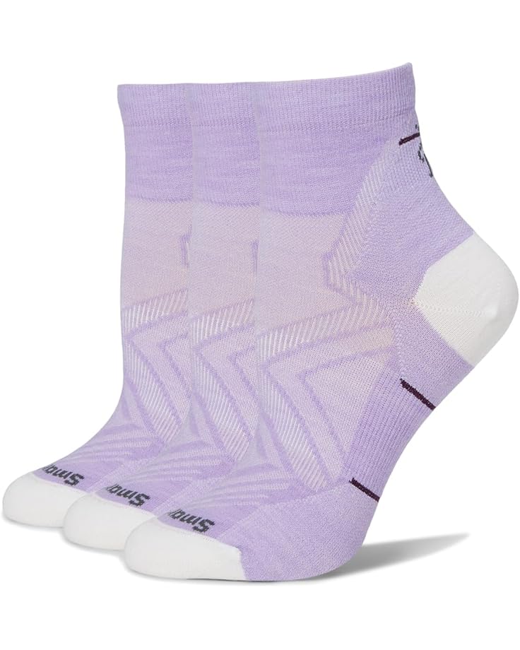 

Носки Smartwool Run Zero Cushion Ankle Socks 3-Pack, цвет Ultra Violet