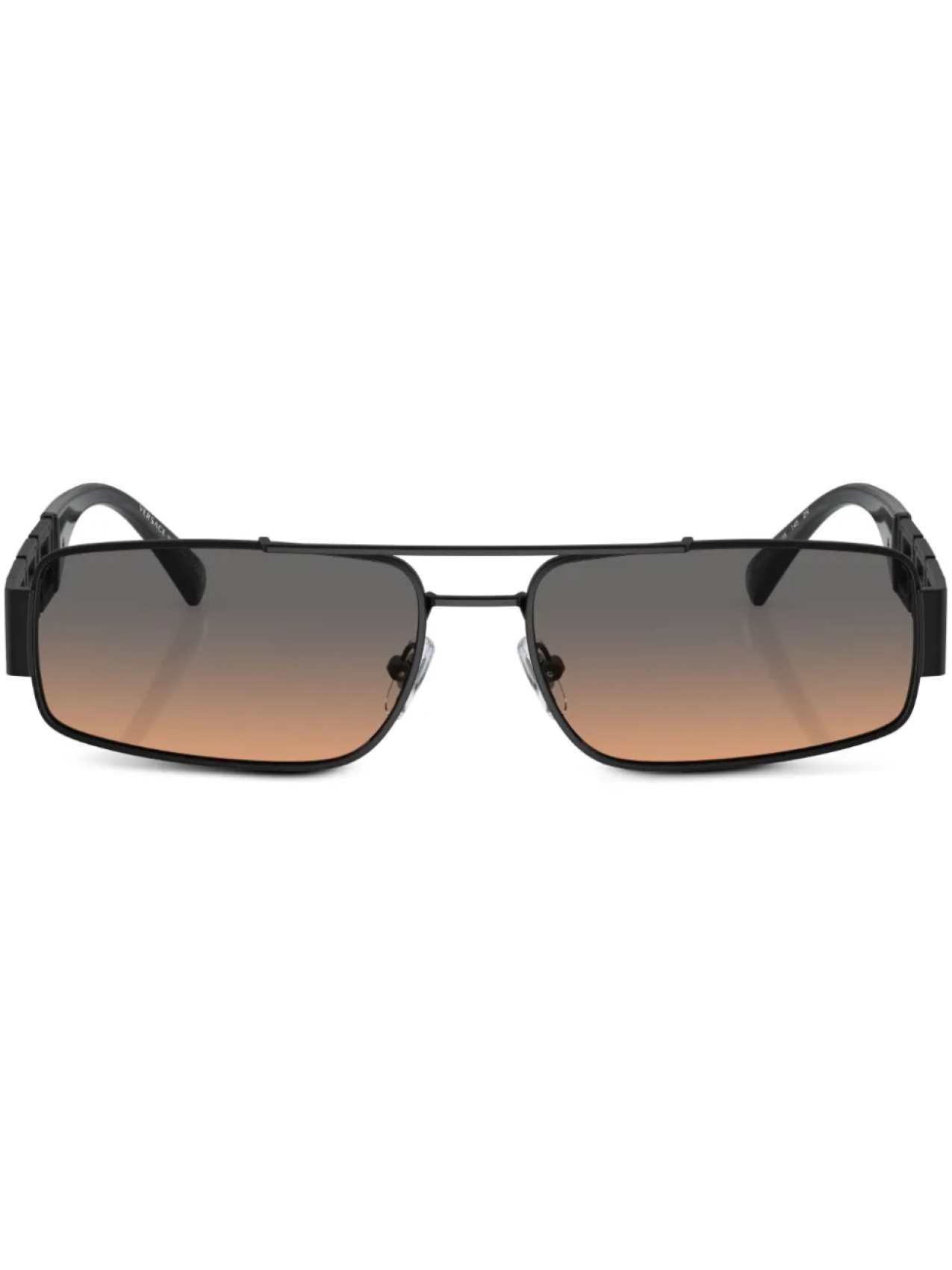 

Versace Eyewear солнцезащитные очки в прямоугольной оправе, черный