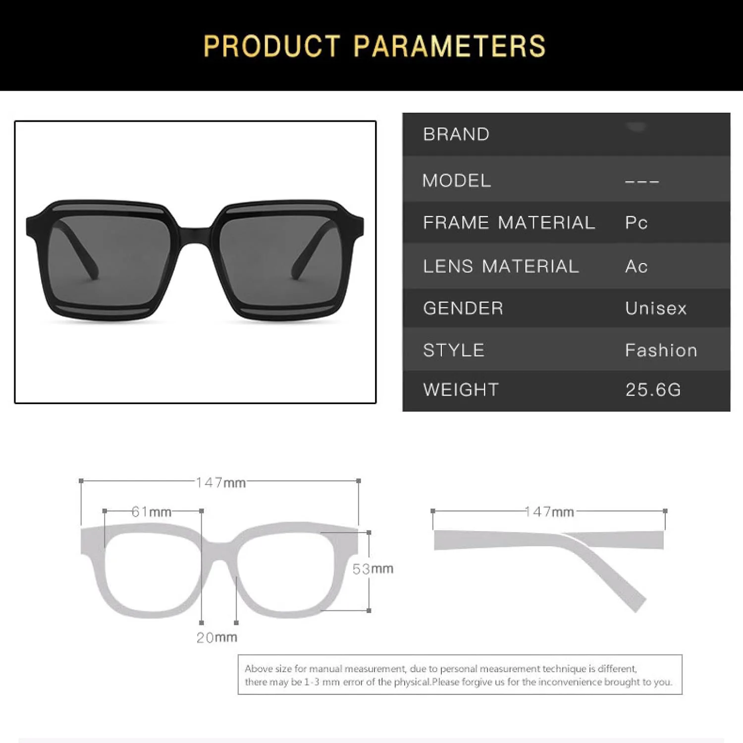 

Солнцезащитные очки в крупной оправе для женщин и мужчин, винтажные, для активного отдыха, спорта, вождения, защита от УФ-излучения UV400 TKKTLLT, Beige Blue Tea