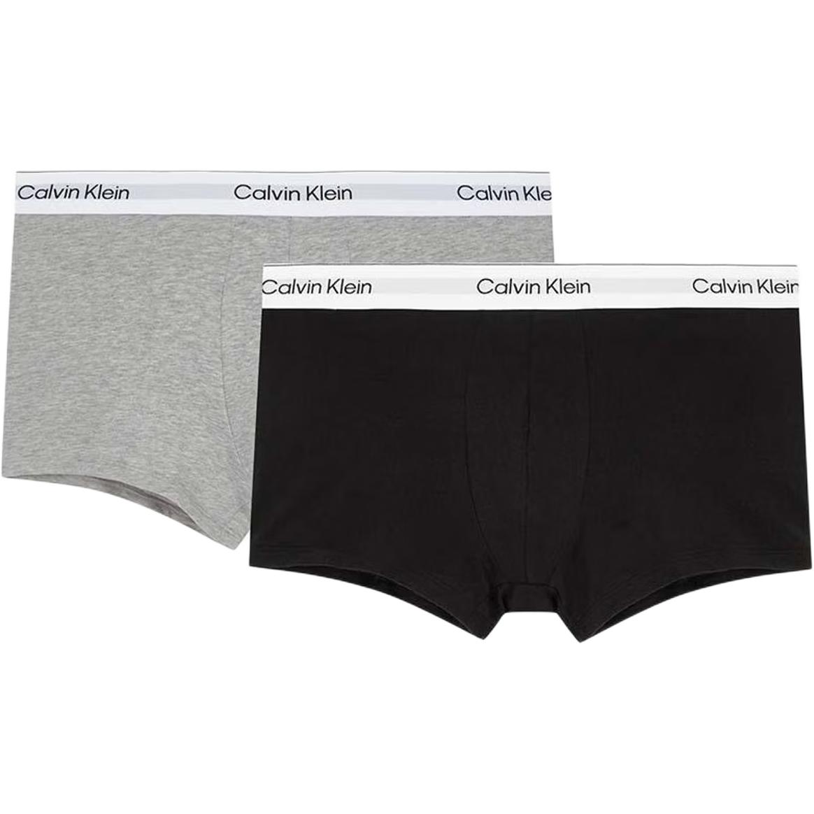 Боксеры мужские 2 шт Calvin Klein, черный