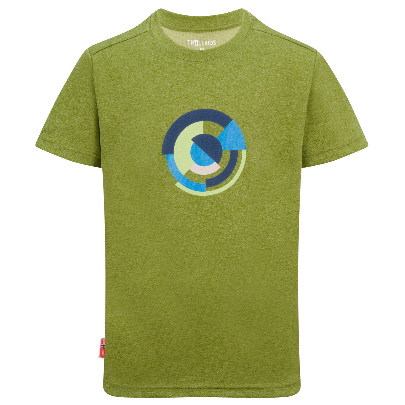 

Функциональная рубашка Trollkids Kid's Sognefjord T Shirt, цвет Kiwi, Зеленый, Функциональная рубашка Trollkids Kid's Sognefjord T Shirt, цвет Kiwi
