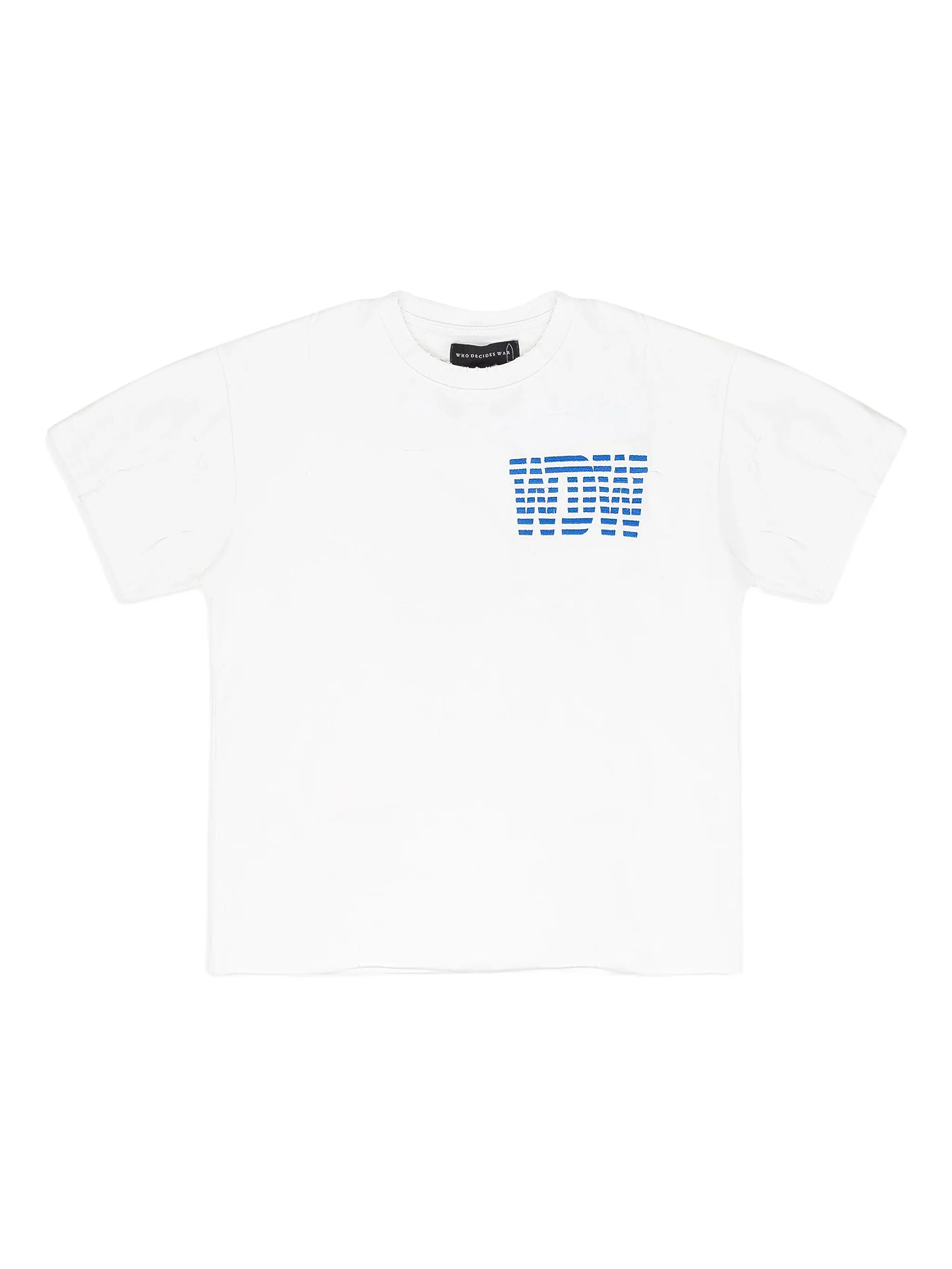 

Футболка с короткими рукавами Who Decides War, белый