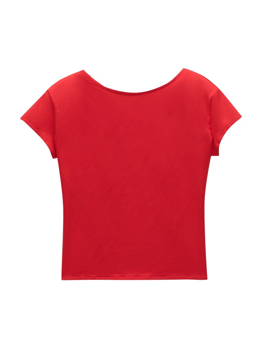 

Футболка Pull&Bear, красный