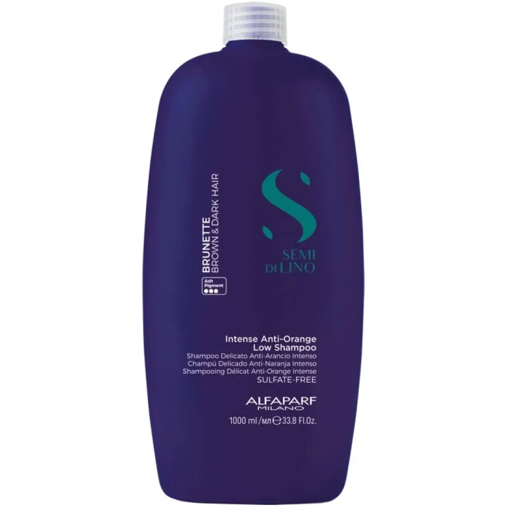 Шампунь Anti-Orange Low Shampoo от Alfaparf Milano Semi di Lino Brunette Alfaparf Milano