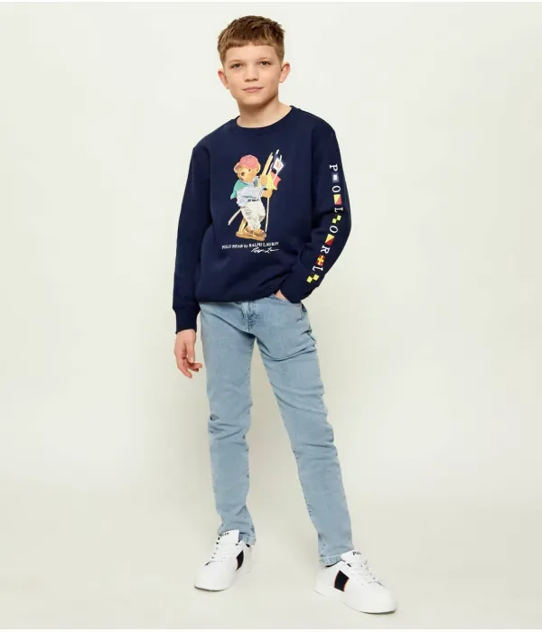 Толстовка regular fit Polo Ralph Lauren, темно-синий — фото 2