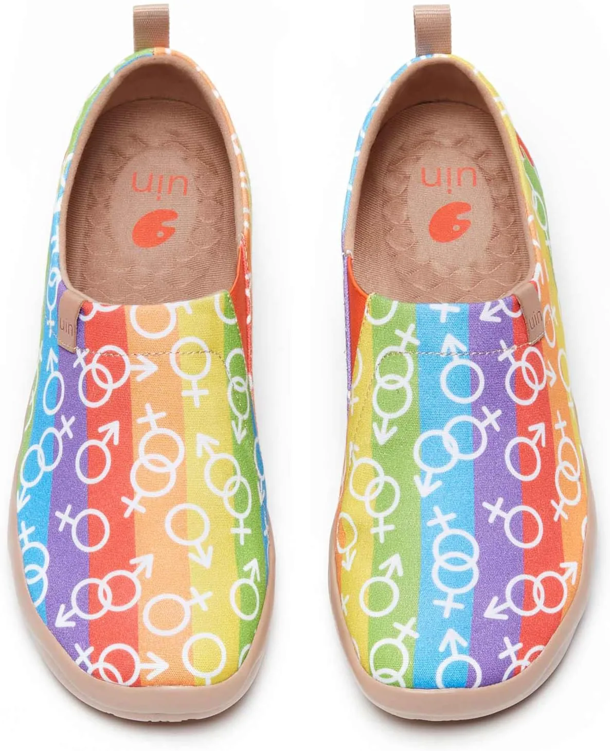 

Мужские прогулочные туристические туфли UIN, слипоны из канвы, повседневные лоферы, легкие и удобные, модные кроссовки Happy Doggies