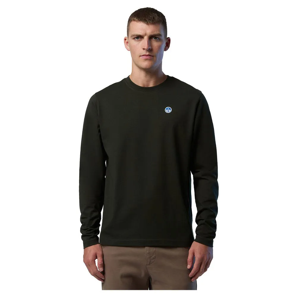 

Футболка North Sails Basic Bollo long sleeve, зеленый