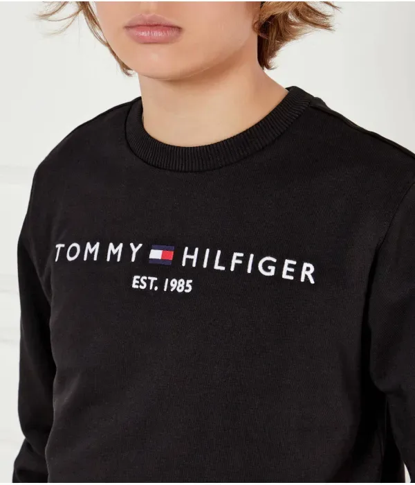 Толстовка regular fit Tommy Hilfiger, черный — фото 4